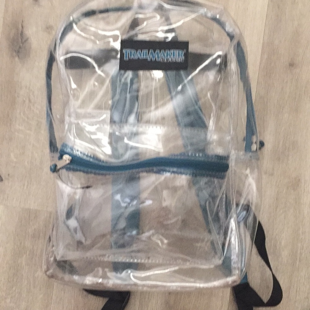 Trailmaker Classic Clear Backpack For School. - image 1